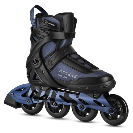Inline Skates, Dark Blue, Size 41, ABEC-7 Brake