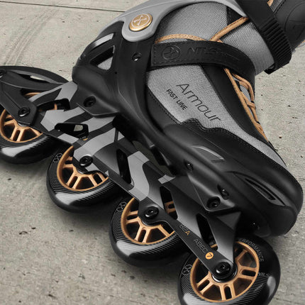 Inline Skates, Dark Gray, Size 41, 84mm Wheels