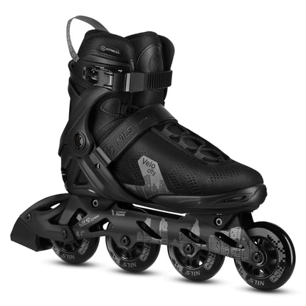 Inline Skates, Size 40, Aluminum Frame, ABEC 7