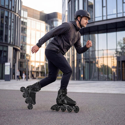 Inlineskates Größe 43, Aluminiumschiene, ABEC 7