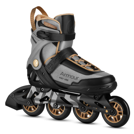Inlineskates, Größe 45, 90mm Rollen, ABEC-7 Bremse