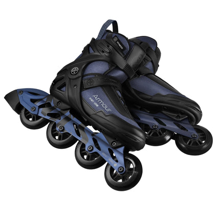 Inline Skates, Size 45, Dark Blue, 90mm ABEC-7