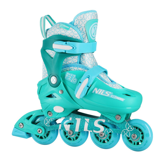 Inlineskates, Türkis, Größe XS (26-29)