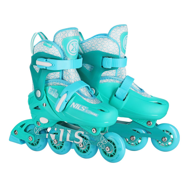 Inlineskates, Türkis, Größe XS (26-29)