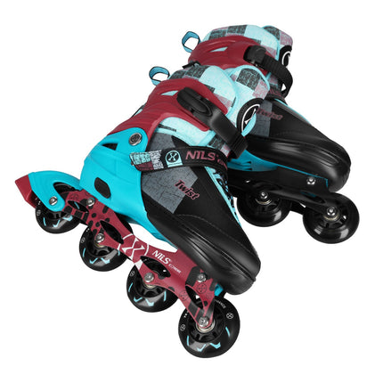 Inline-Skates, Twist Blue, Größe L (39-42)