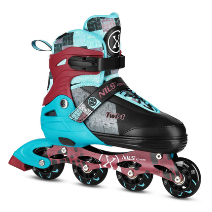 Inlineskates, Twist Blau, Größe M (35-38)