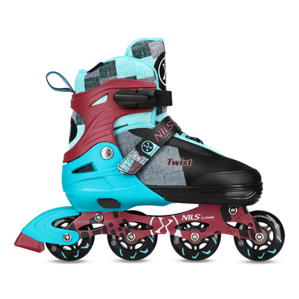 Inlineskates, Twist Blau, Größe M (35-38)