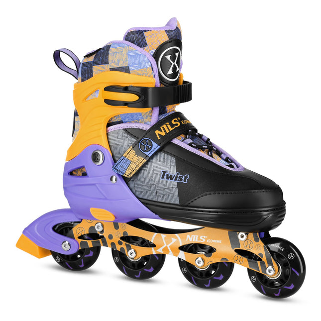 Inline Skates, Twist Gelb, Größe M (35-38)