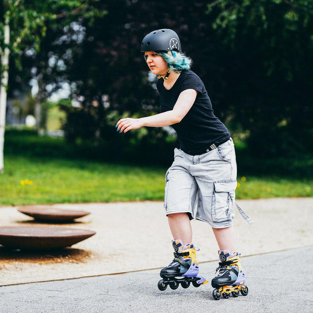 In-line brusle, Twist žlutá, velikost S (31-34)