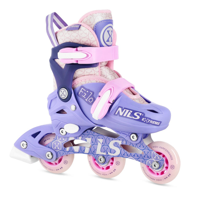 Inline skates, violet, maat XS (26-29)