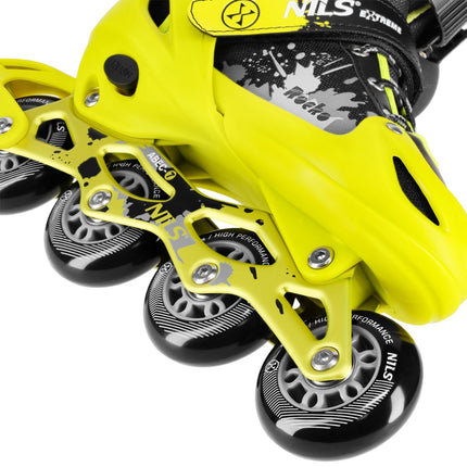 Inlineskates, Gelb, Größe L (39-42)