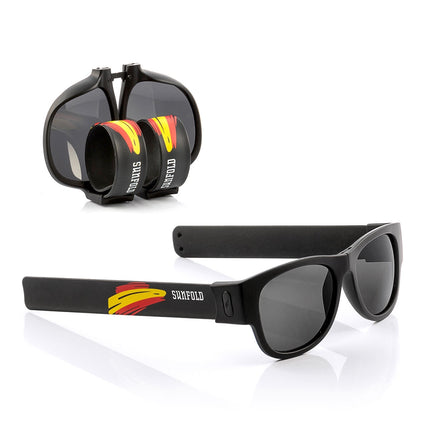InnovaGoods Beer Dispenser and 2 Sunfold Roll-Up Sunglasses, Spain Black