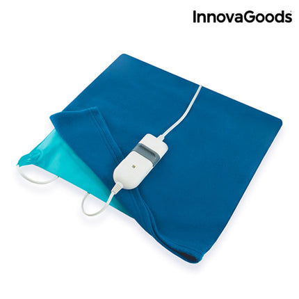 InnovaGoods Beheizbares Heizkissen 40 x 32 cm 60W Blau