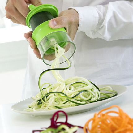 InnovaGoods Spiral Slicer and 6-in-1 Mandolin Grater Pack, Foldable