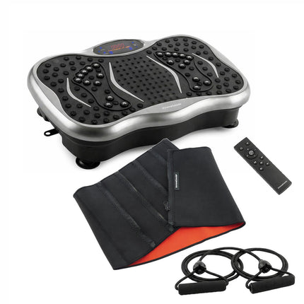 InnovaGoods Vibration Platform 200 W and Sauna Sports Belt, Speaker, Remote