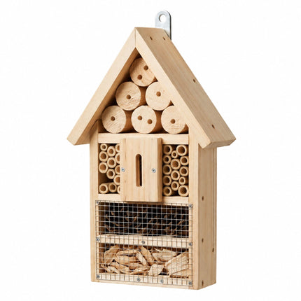 Insektenhotel-Bausatz, Tannenholz & Bambus, 30,5 cm