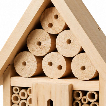 Insektenhotel-Bausatz, Tannenholz & Bambus, 30,5 cm