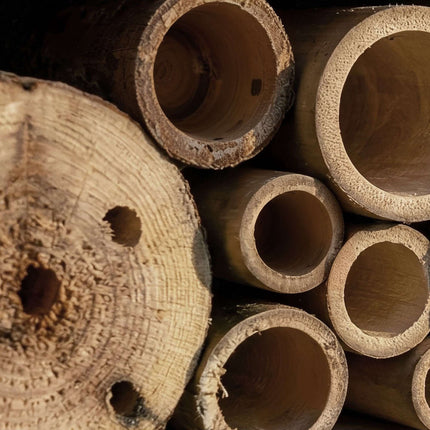 Insect Hotel With Stand – Weatherproof Metal Roof