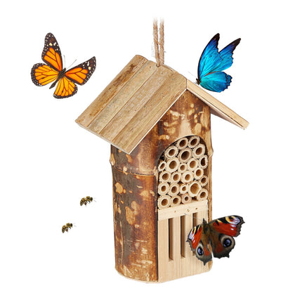 Insektenhotel für Bienen & Schmetterlinge
