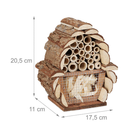 Hôtel à insectes pour abeilles