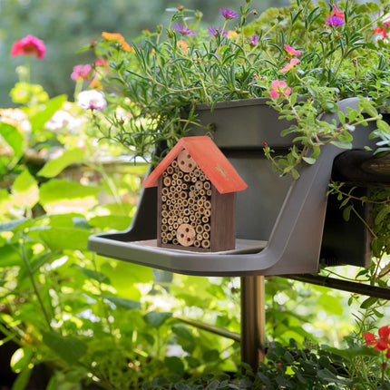 Insect hotel for wild bees