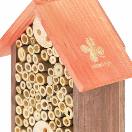 Insect hotel for wild bees