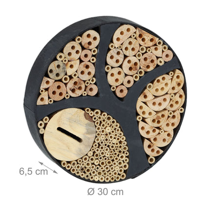 Insect hotel round
