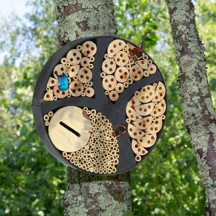 Insect hotel round