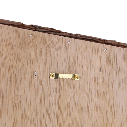 Insect hotel with bark roof