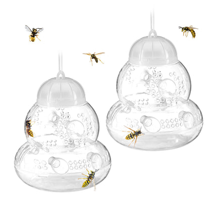 Insect trap transparent set of 2