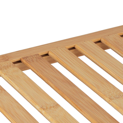 Insert for cabinet in bamboo, 2 pcs