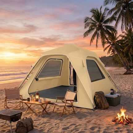 Instant Pop-Up Tent, Waterproof, 2-3 Person, 240x240x160 cm