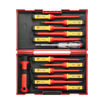 Insulated Screwdriver Set, 13-Piece, 1000V Magnetic Tips