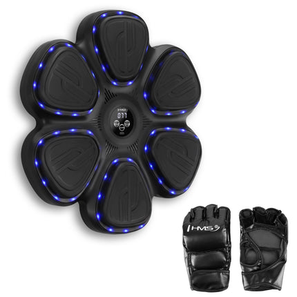 Interaktives Bluetooth-Boxziel mit Handschuhen