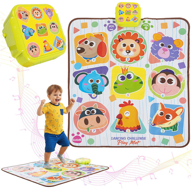 Interaktive Tanzmatte für Kinder, 82x65cm, 4 Modi