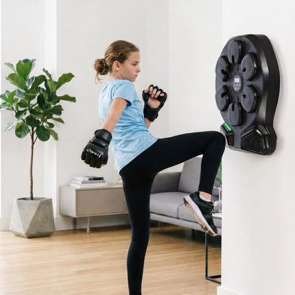 Interactive Music Boxing Machine with Bluetooth & Gloves