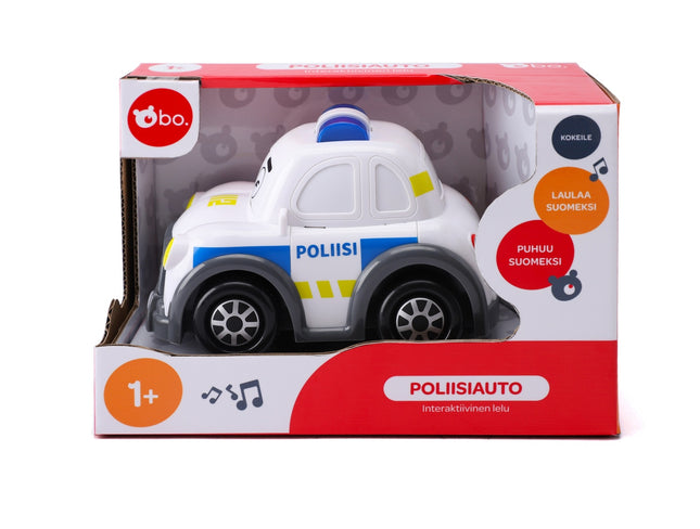 Interaktives Polizeiauto-Spielzeug für Kinder, mit Licht und Sound