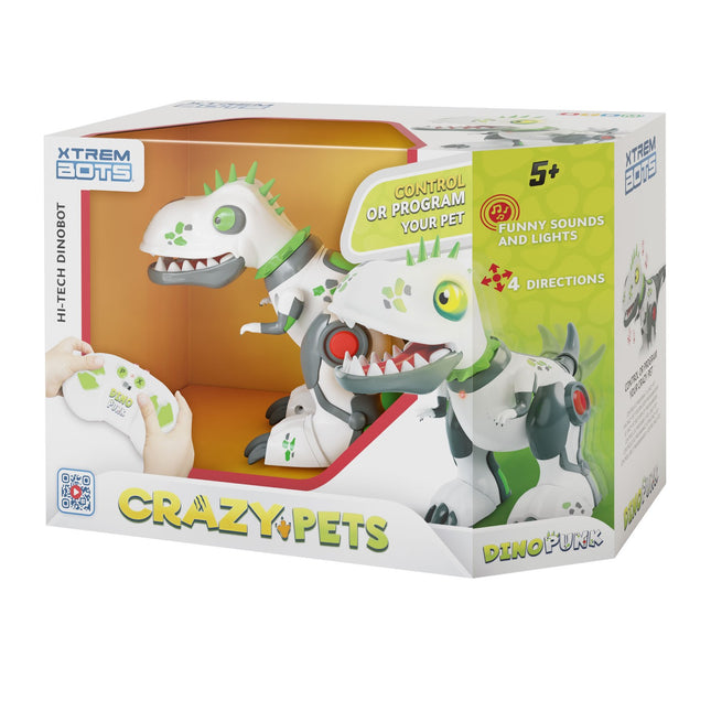 Interaktives Roboter-Dino-Spielzeug für Haustiere, lustig und fesselnd