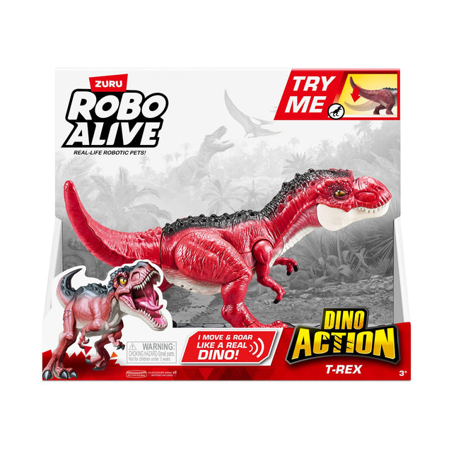 Interaktives T-Rex Dinosaurier-Spielzeug mit Bewegungs- und Soundfunktionen