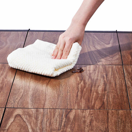 Interlocking Dance Floor Tiles, 12.4 in, 25 Sq Ft