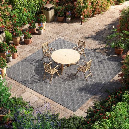 Interlocking Drainage Floor Tiles, 310 mm, 55-Pack