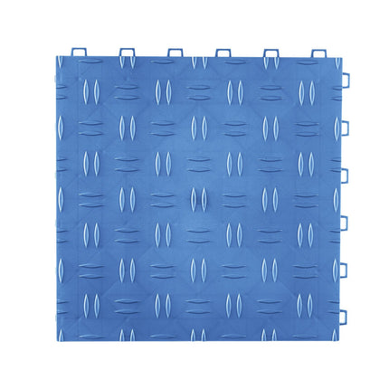 Interlocking Garage Floor Tiles, 12x12, 25-Pack, Blue