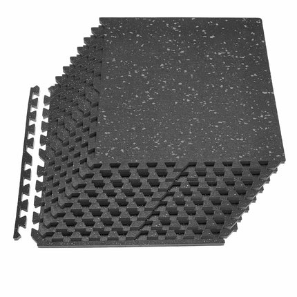Interlocking Gym Floor Mats, 12-Pack, 20 mm EVA Foam