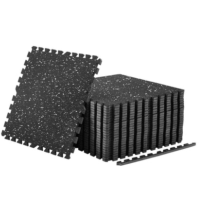 Interlocking Gym Floor Mats, 24-Pack EVA Foam 14 mm