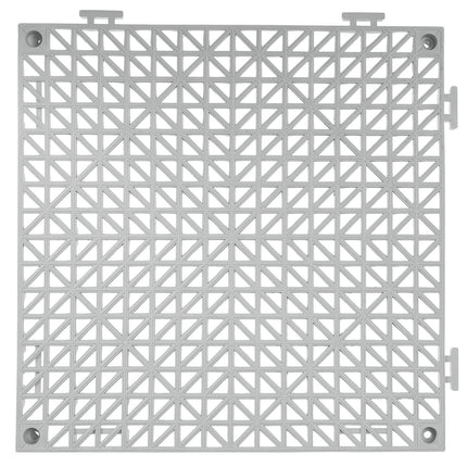 Interlocking PVC Drainage Floor Tiles, 50 Pack 30x30 cm