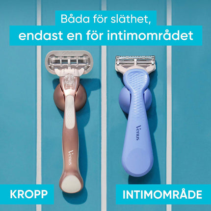 Intimrasierklingen für empfindliche Bereiche, 4 Stück