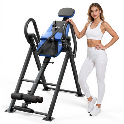 Inversion Table, 300 lb Capacity, Foldable Adjustable