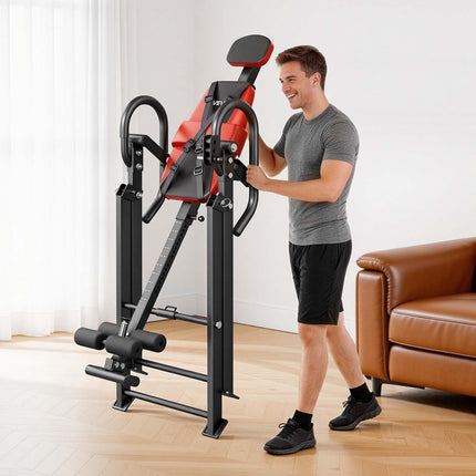 Inversion Table, 300 lb Capacity, Foldable, Adjustable