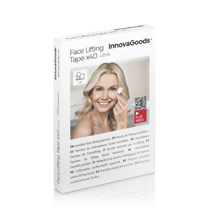 Unsichtbare selbstklebende Face-Lifting-Patches Liftrik InnovaGoods 40 Einheiten