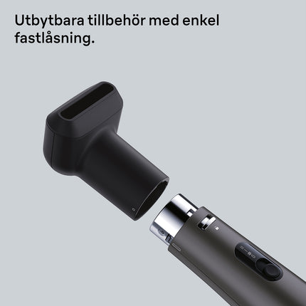 Ionen-Heißluftbürste Styler 800W, 2 Aufsätze